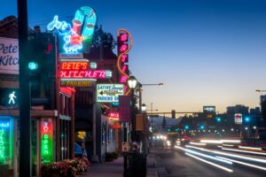 Denver, Colorado night