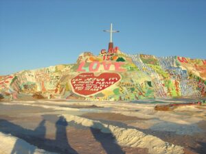 Drive Down to Salvation Mountain