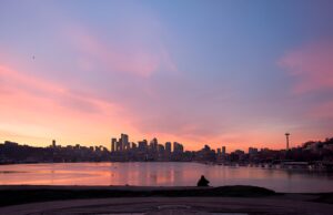 Gasworks Park at Sunset