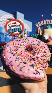 Giant Pink Donut universal studio