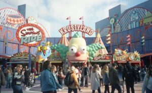 Lunch at Toadstool Cafe and Explore Upper Lot Rides