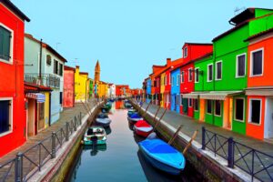 Photograph the Colorful Houses