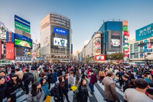 Start at Shibuya Crossing