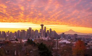 Sunset at Kerry Park