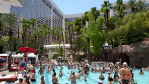 Vegas pool party