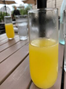 bottomless mimosas