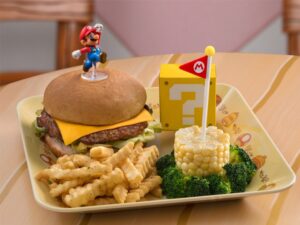 toadstool mario-burger universal studio 