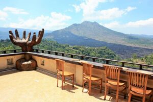 Hiking to Mount Batur