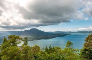 Hiking to Mount Batur