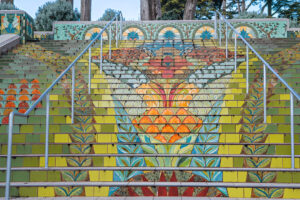 Mosaic Stairs and Hidden Steps in San Francisco
