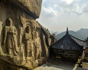 South korean temple