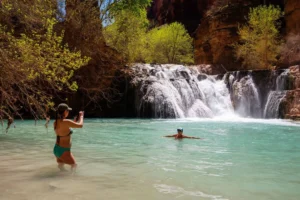 Beaver Falls in Havasupai