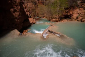 Beaver Falls in Havasupai, Arizona