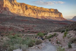 Beaver Falls is deep in the Havasupai Reservation