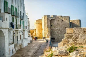 Castle Carlo V in beautiful Monopoli,