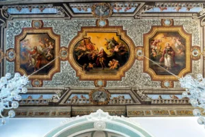 Ceiling of the Mother Church of Santa Mare