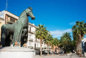 Horse sculpture, Bari, Puglia