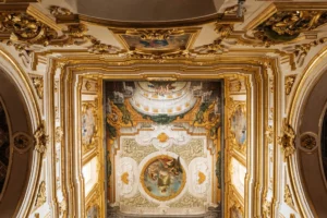 Matera, Italy % Interior of Matera Cathedral, Old tow