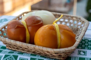 Matera, Italy % Italian semi hard handmade smoked and white scamorza cheese