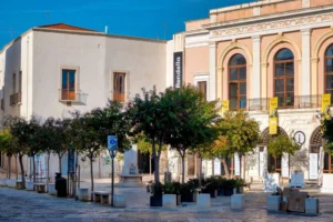Largo Giuseppe Garibaldi square in Monopoli