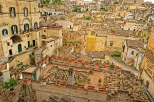 Matera old town, Basilicata Region