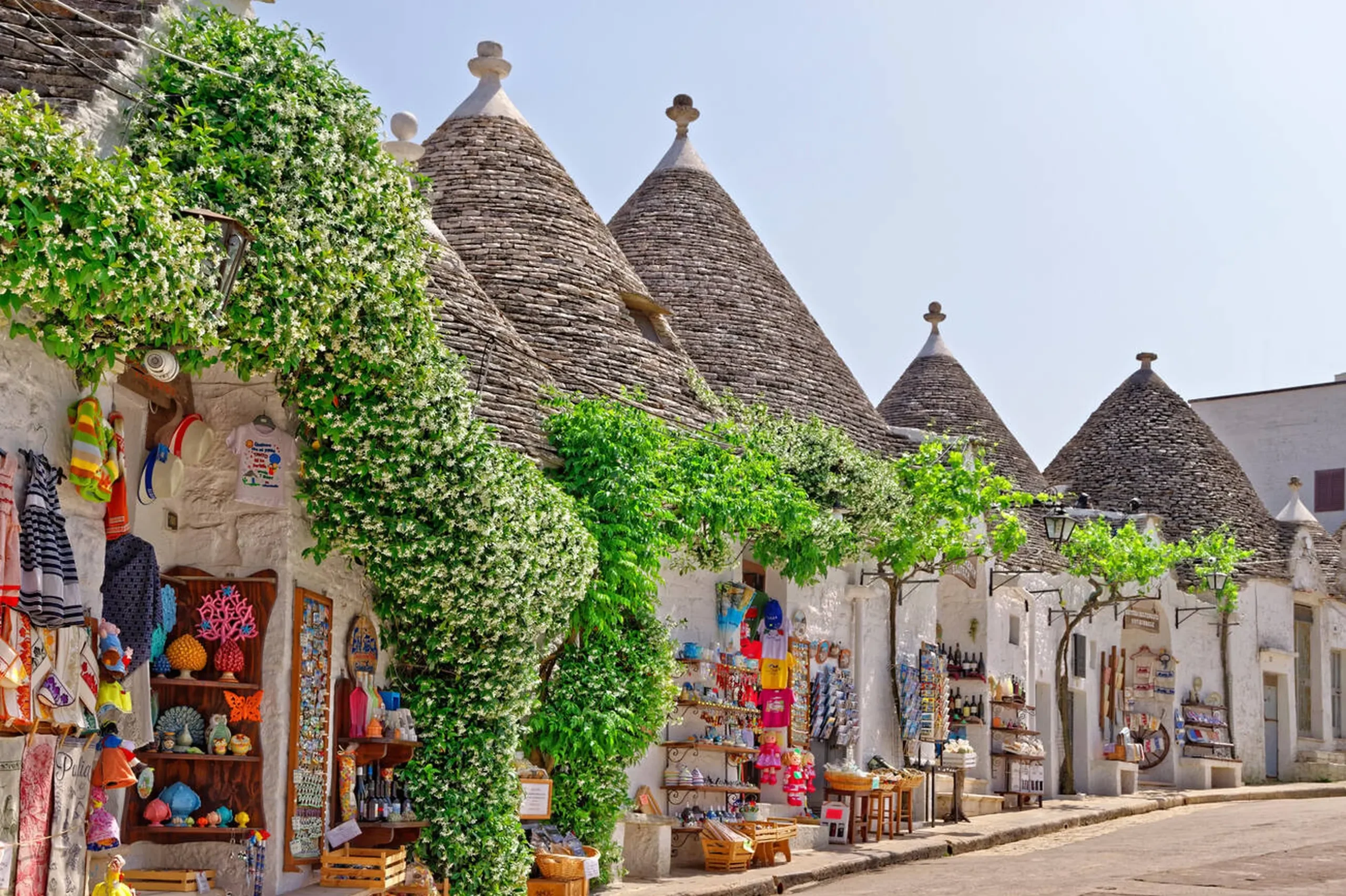 Trulli houses on the Rione Monti